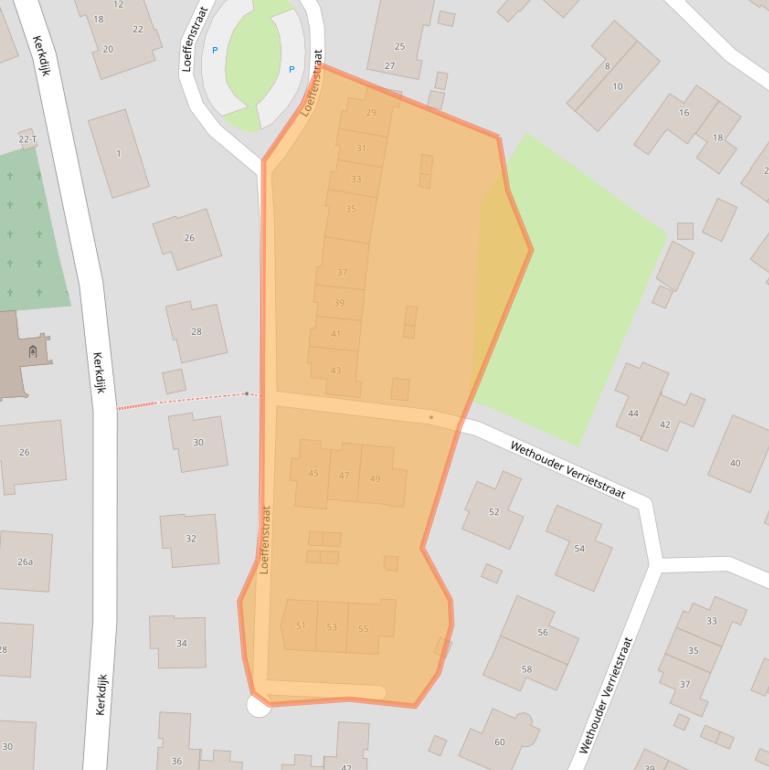 Kaart van postcodegebied 6576DT.