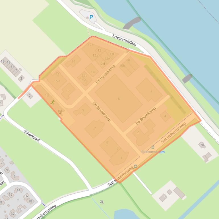 Kaart van postcodegebied 6576JX.