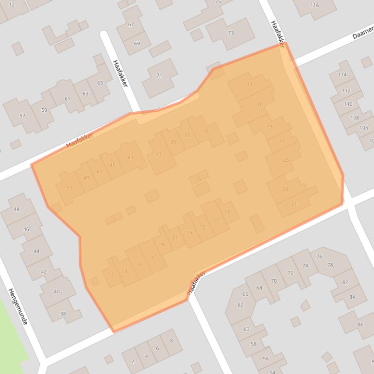 Kaart van postcodegebied 6578BV.