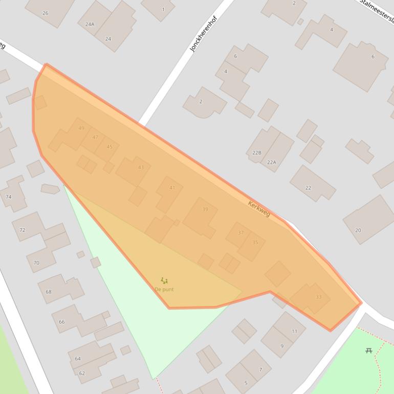 Kaart van postcodegebied 6581AV.