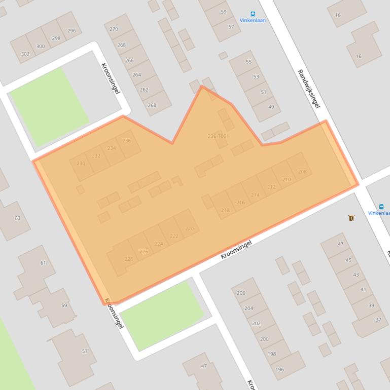 Kaart van postcodegebied 6581BS.