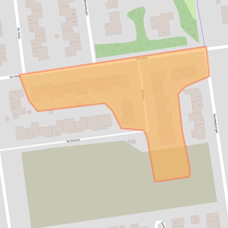 Kaart van postcodegebied 6581DS.
