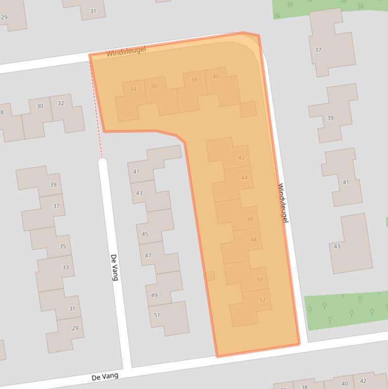Kaart van postcodegebied 6581DX.