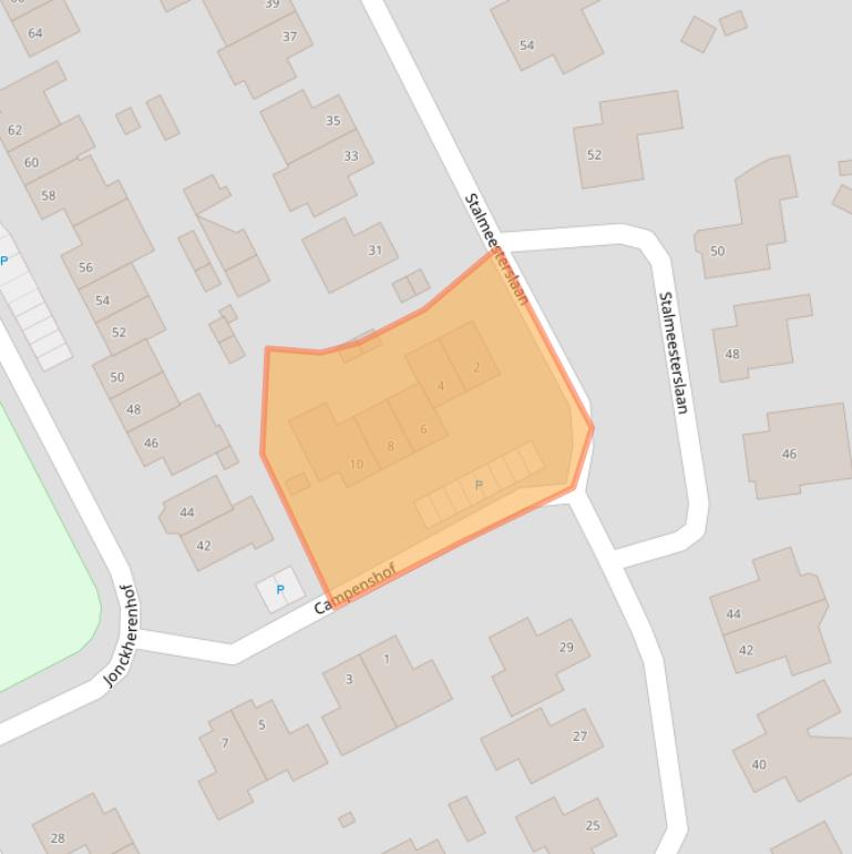 Kaart van postcodegebied 6581GN.