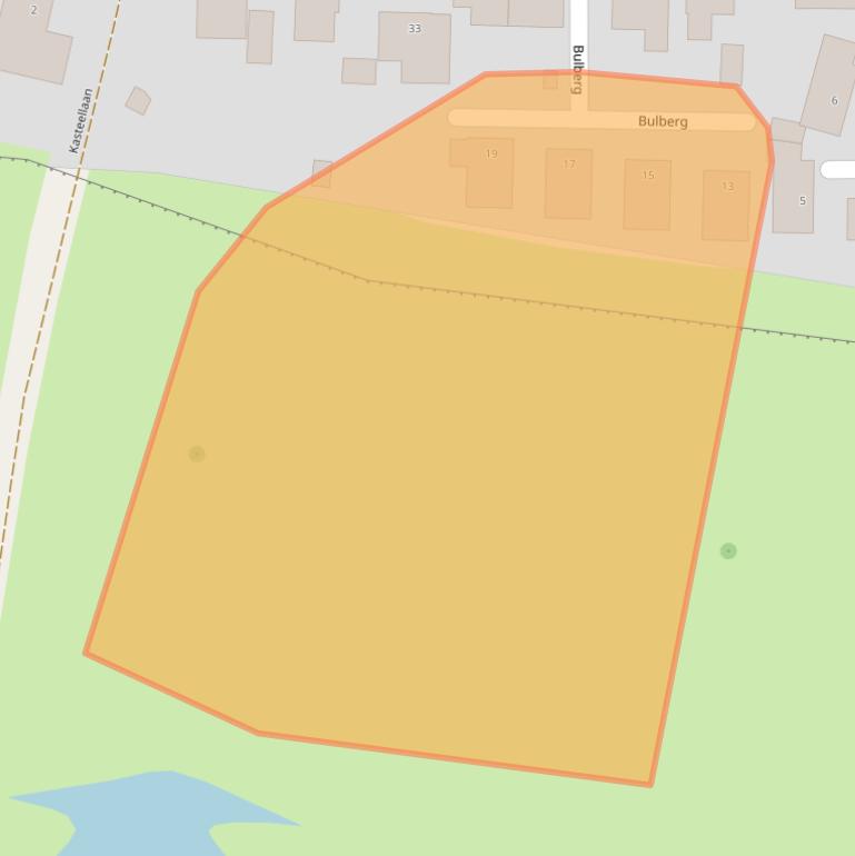 Kaart van postcodegebied 6582AX.