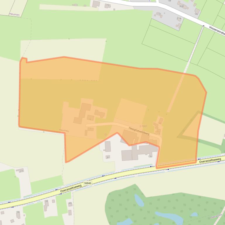 Kaart van postcodegebied 6582BM.