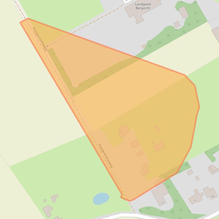 Kaart van postcodegebied 6582DC.