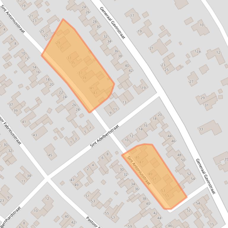 Kaart van postcodegebied 6585WV.