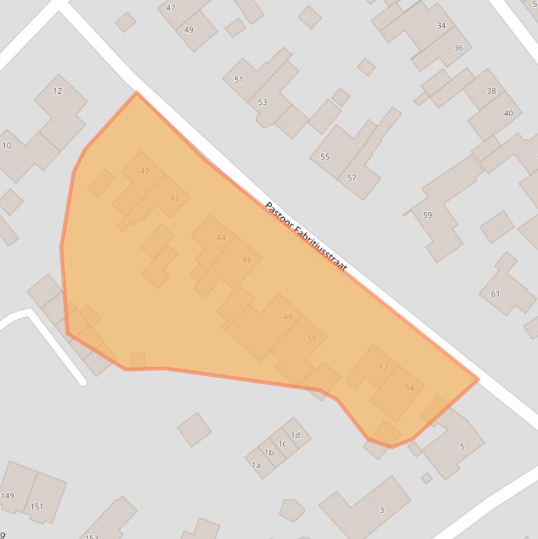 Kaart van postcodegebied 6585XL.