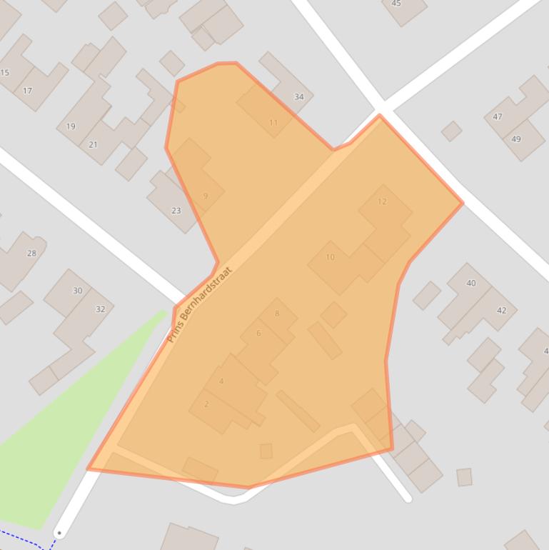 Kaart van postcodegebied 6585XM.