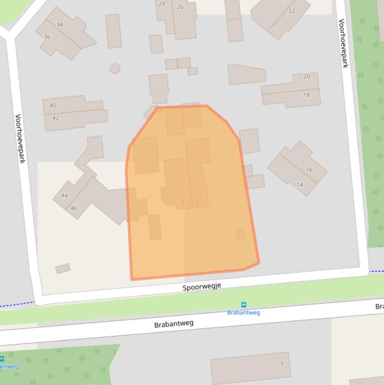 Kaart van postcodegebied 6591AA.