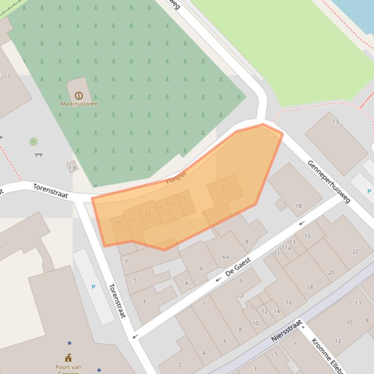 Kaart van postcodegebied 6591CE.