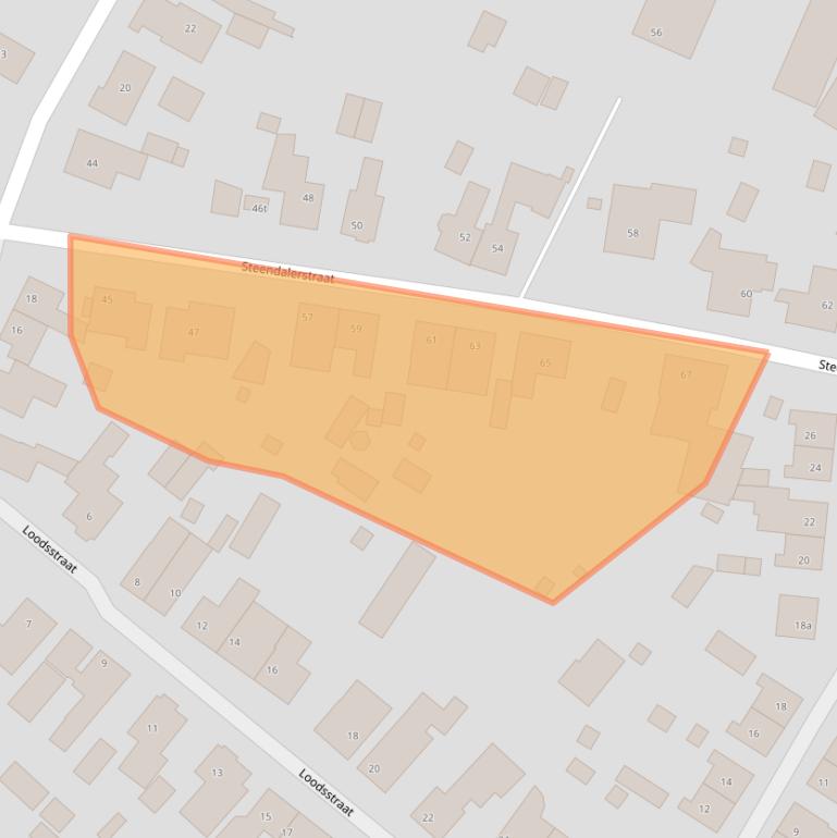 Kaart van postcodegebied 6591EC.