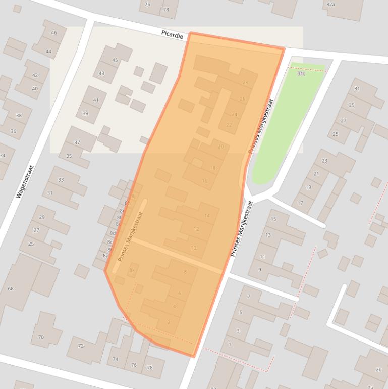 Kaart van postcodegebied 6591EV.