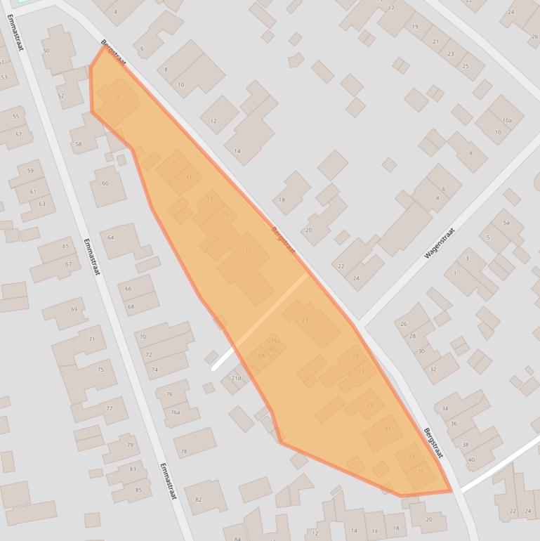 Kaart van postcodegebied 6591GN.