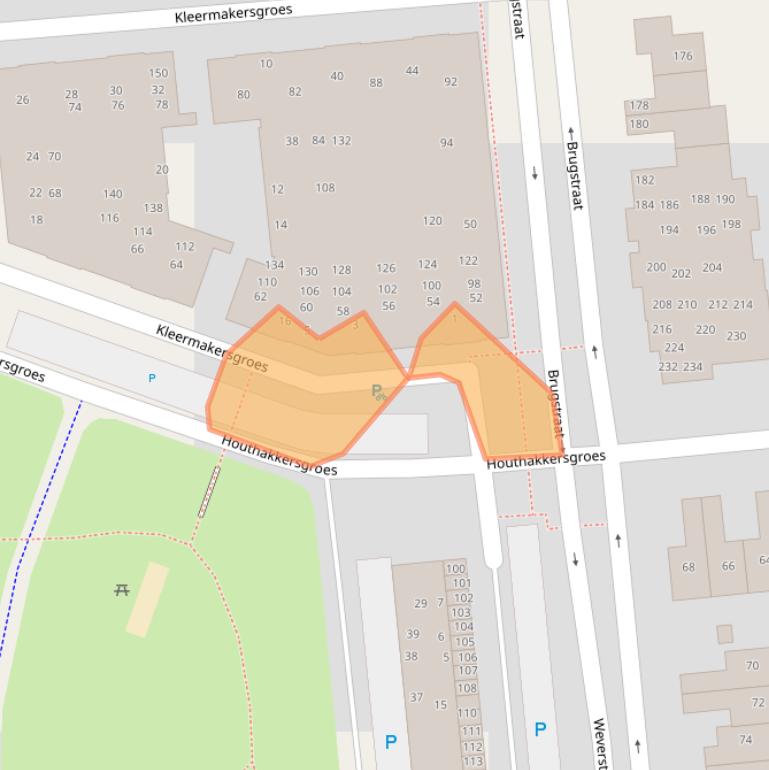 Kaart van postcodegebied 6591KE.