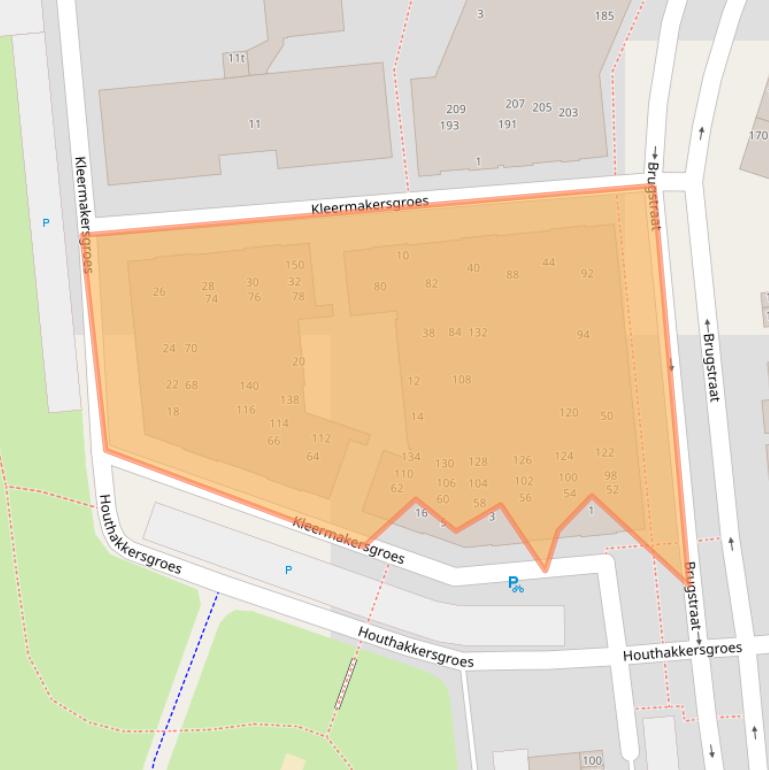 Kaart van postcodegebied 6591KH.