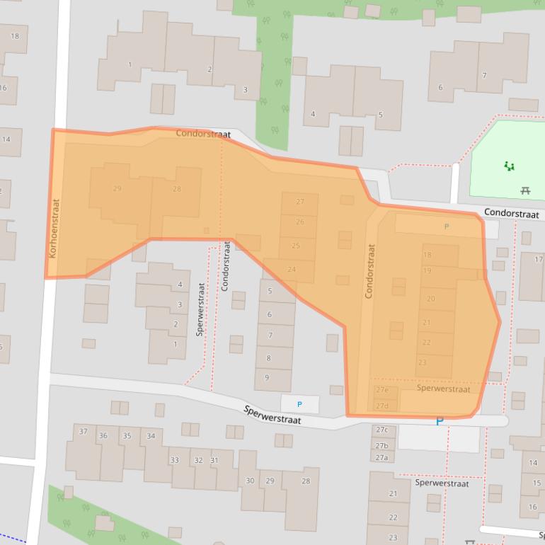 Kaart van postcodegebied 6591TS.