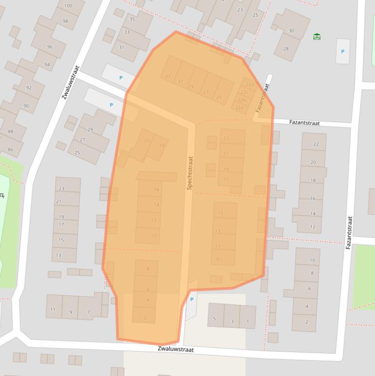 Kaart van postcodegebied 6591WL.