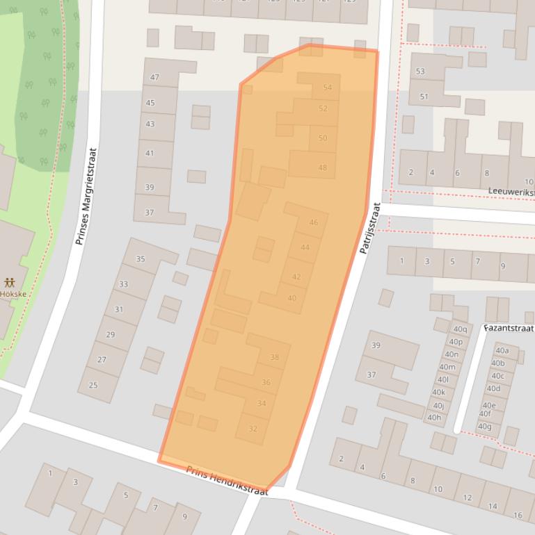 Kaart van postcodegebied 6591WT.