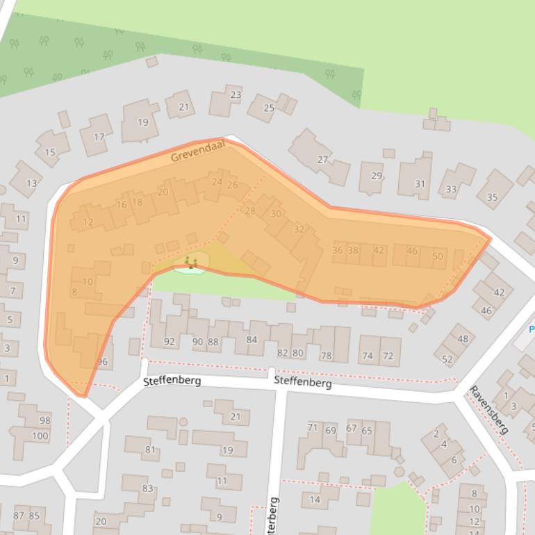 Kaart van postcodegebied 6595BM.