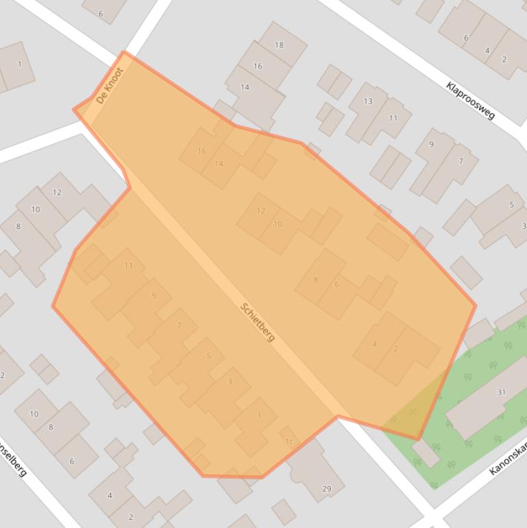 Kaart van postcodegebied 6596AV.