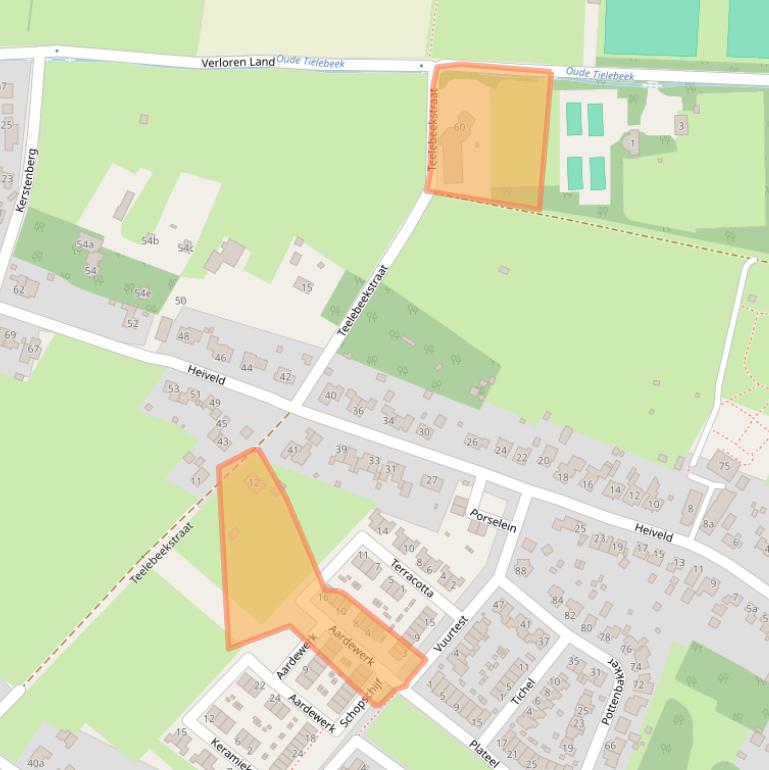 Kaart van postcodegebied 6596CK.