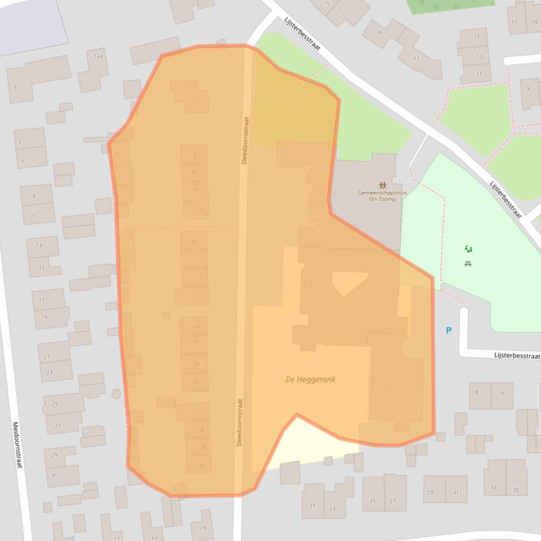 Kaart van postcodegebied 6598AX.
