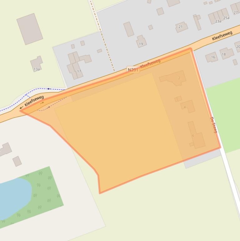 Kaart van postcodegebied 6599ED.