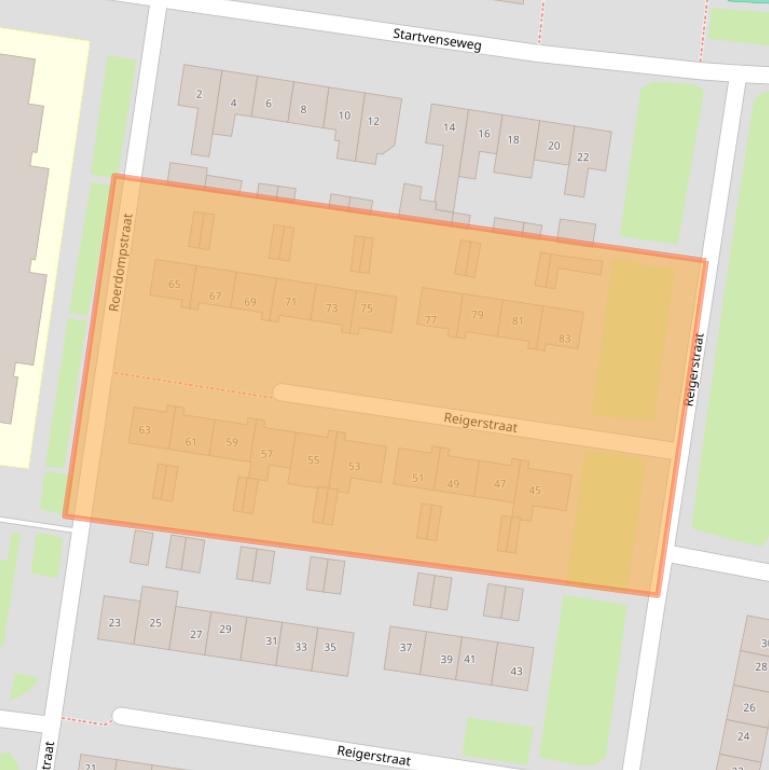 Kaart van postcodegebied 6601DN.