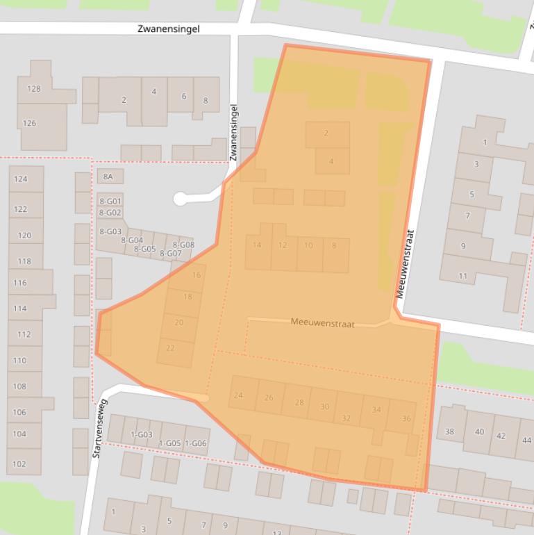Kaart van postcodegebied 6601ES.