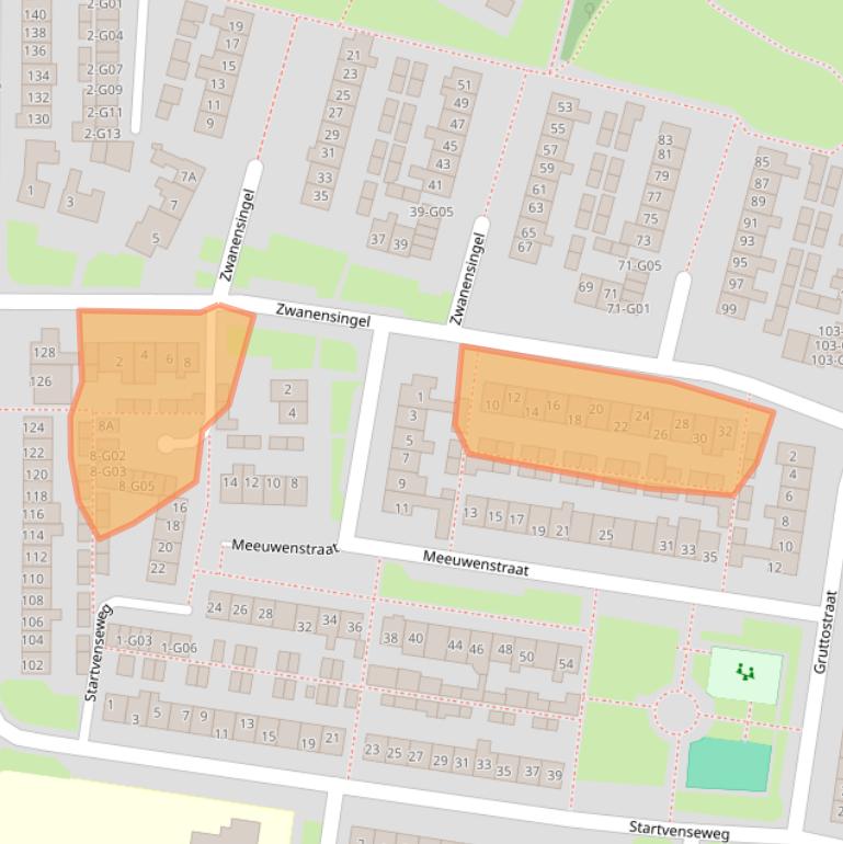 Kaart van postcodegebied 6601GM.