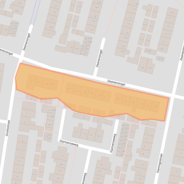 Kaart van postcodegebied 6601GN.