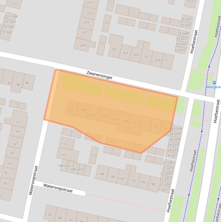 Kaart van postcodegebied 6601GR.