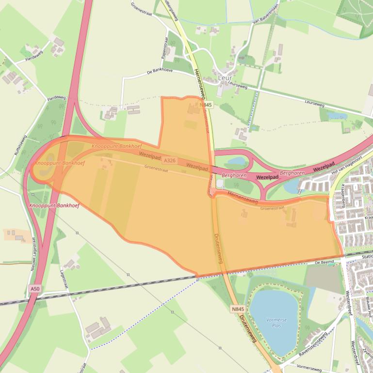 Kaart van postcodegebied 6601PB.