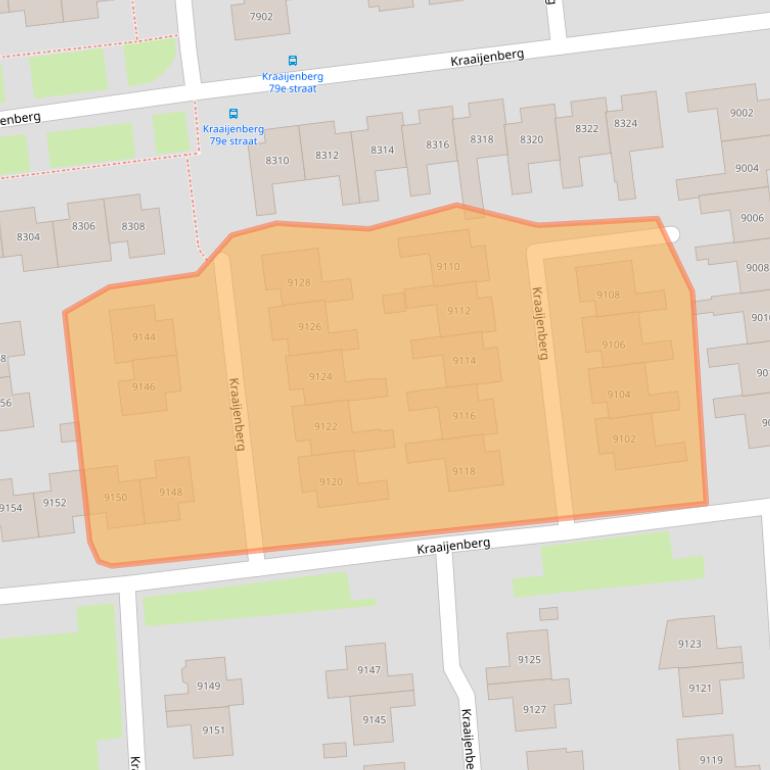 Kaart van postcodegebied 6601PN.