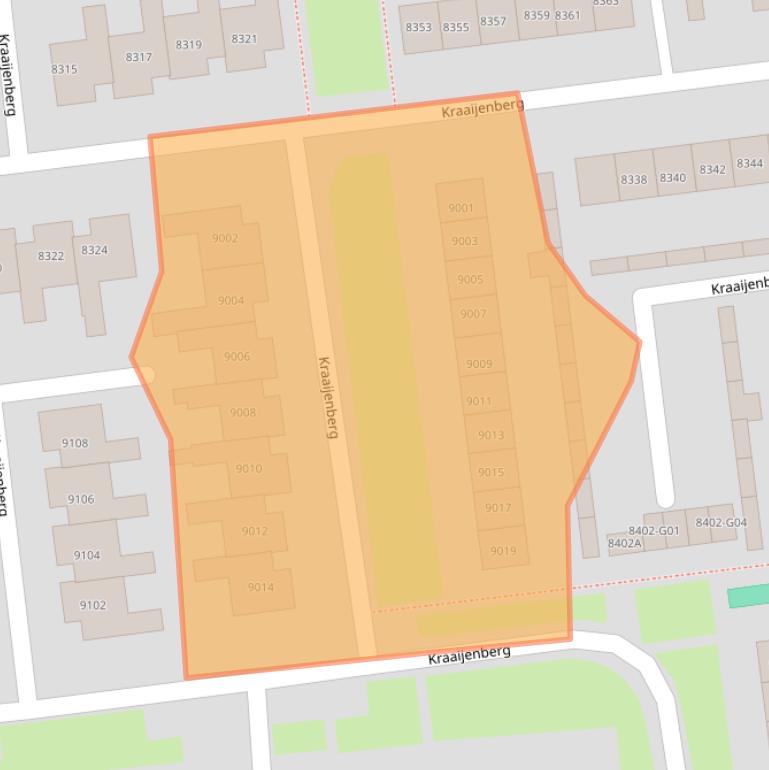 Kaart van postcodegebied 6601PR.