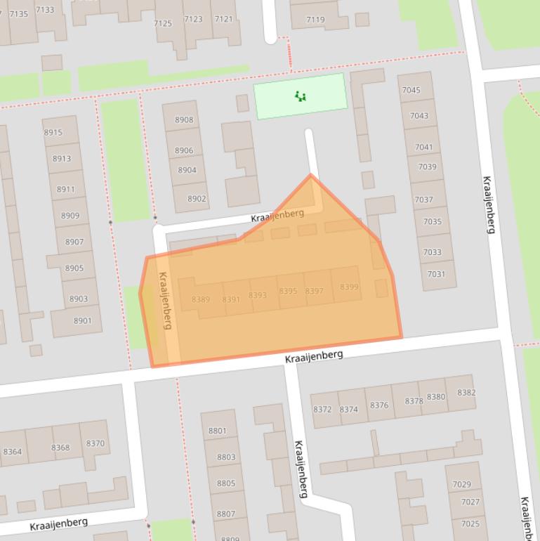 Kaart van postcodegebied 6601RE.