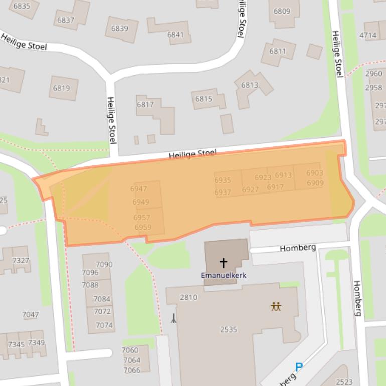 Kaart van postcodegebied 6601ST.