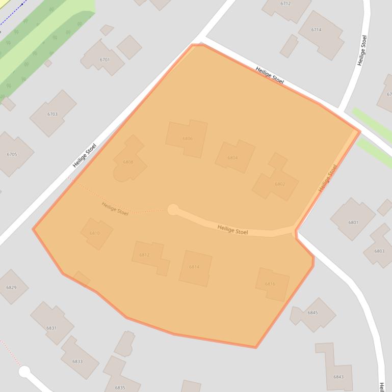 Kaart van postcodegebied 6601SW.