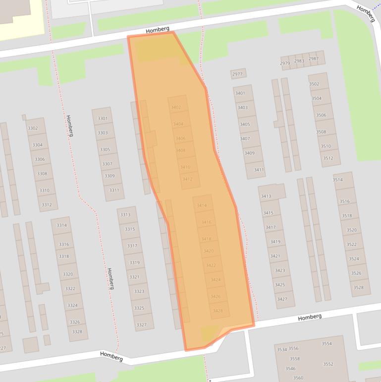 Kaart van postcodegebied 6601XE.