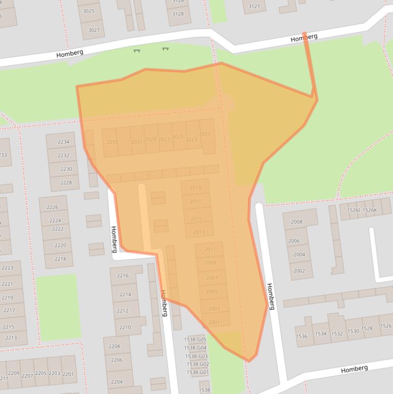 Kaart van postcodegebied 6601ZE.