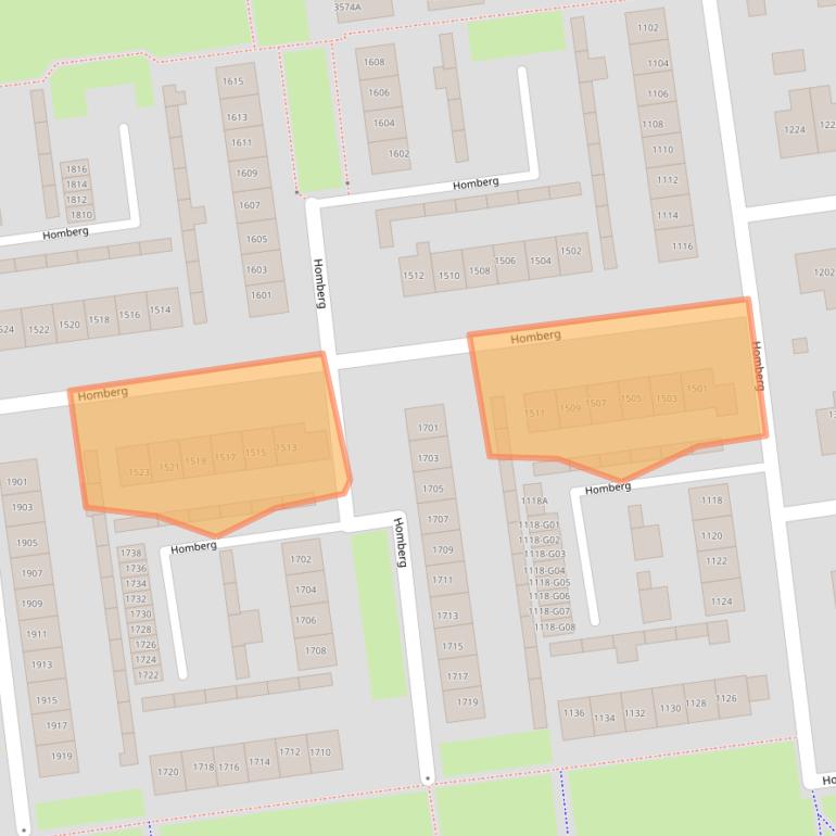 Kaart van postcodegebied 6601ZM.