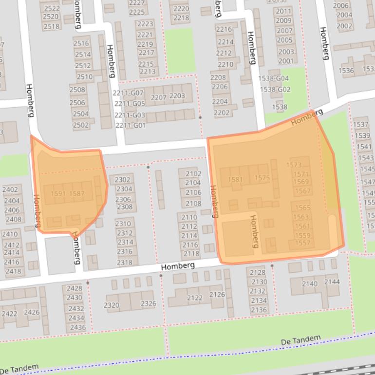 Kaart van postcodegebied 6601ZP.
