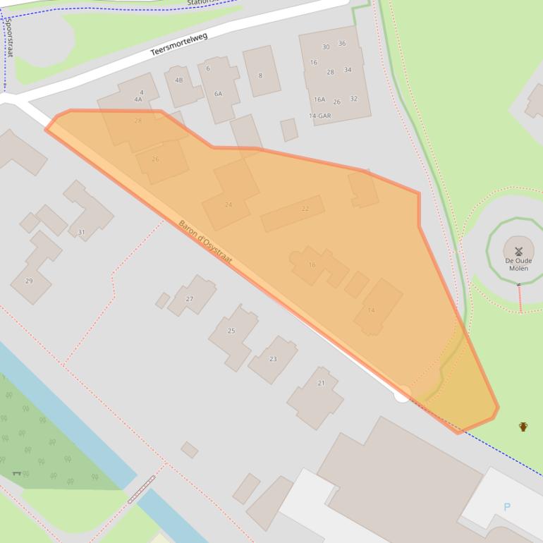 Kaart van postcodegebied 6602BL.