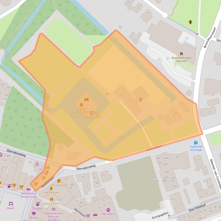 Kaart van postcodegebied 6602DA.
