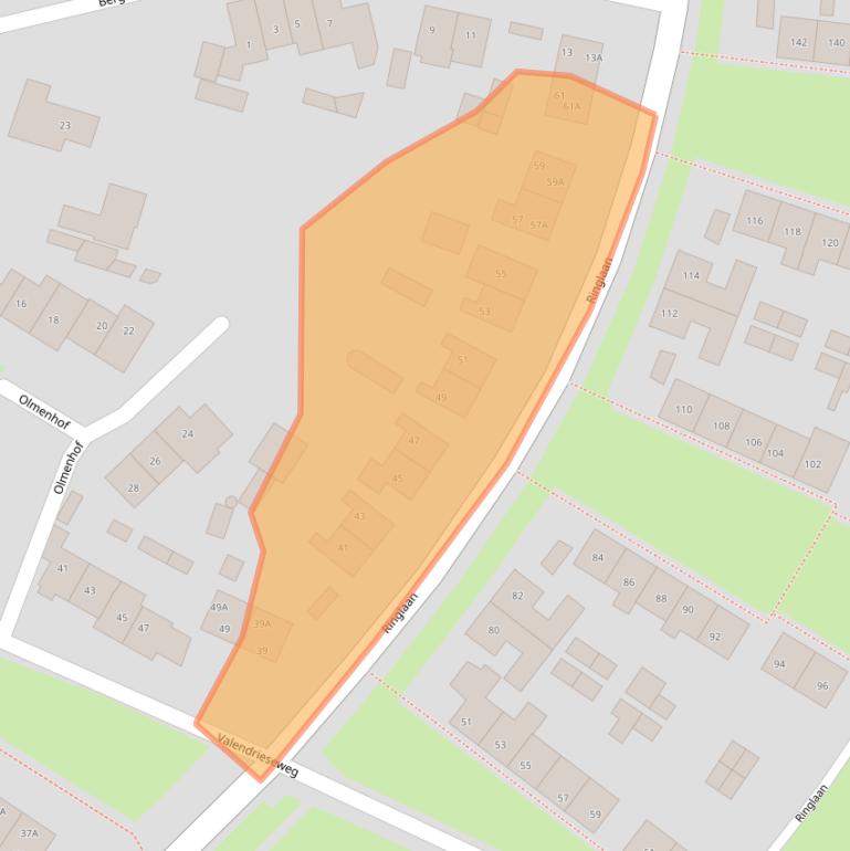 Kaart van postcodegebied 6602DS.