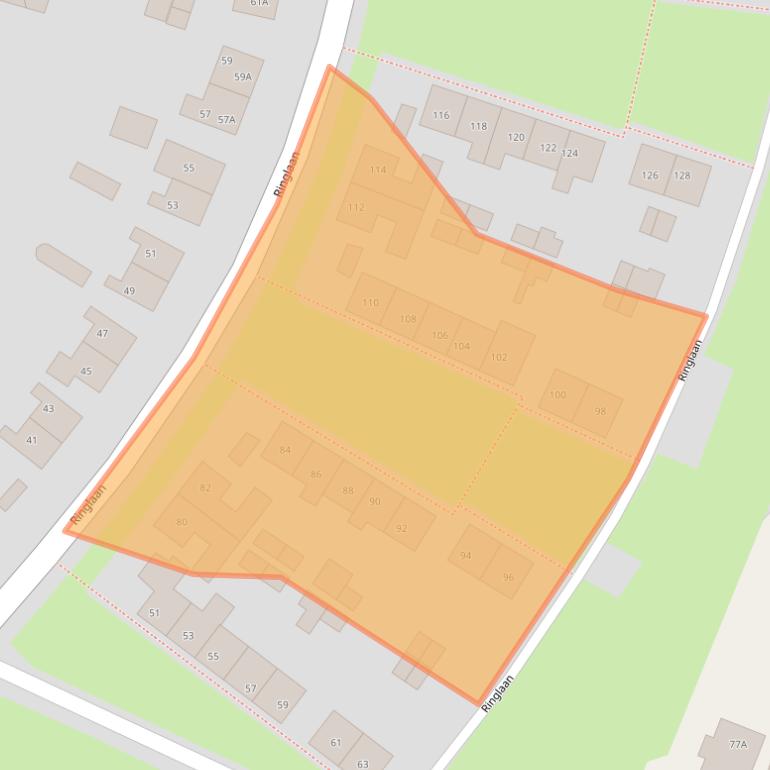 Kaart van postcodegebied 6602EC.