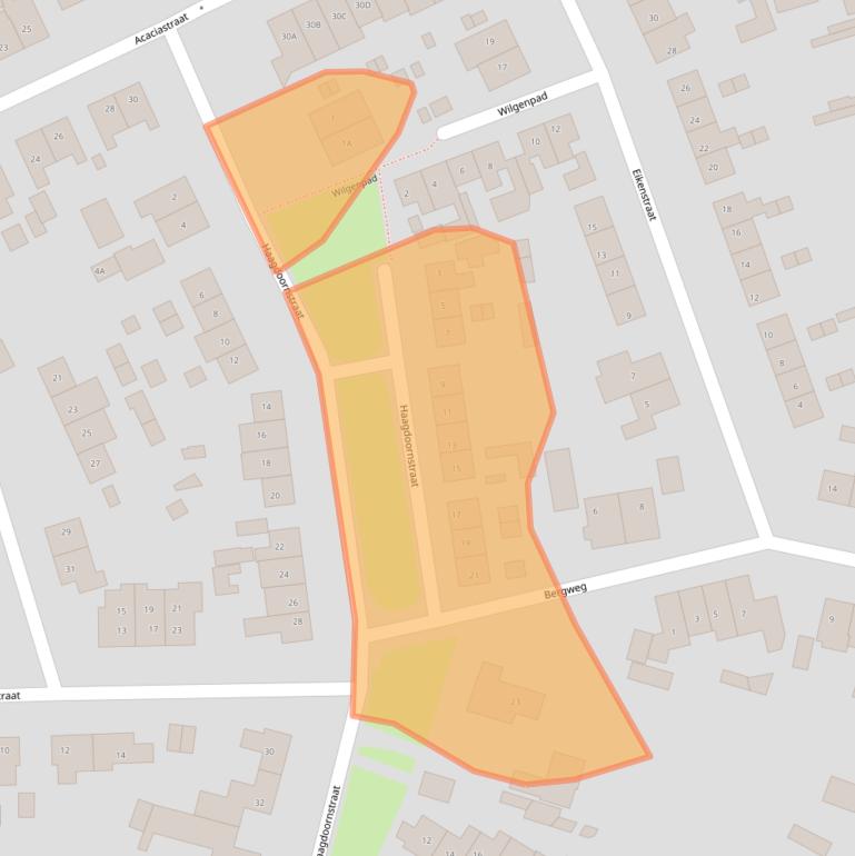 Kaart van postcodegebied 6602EV.