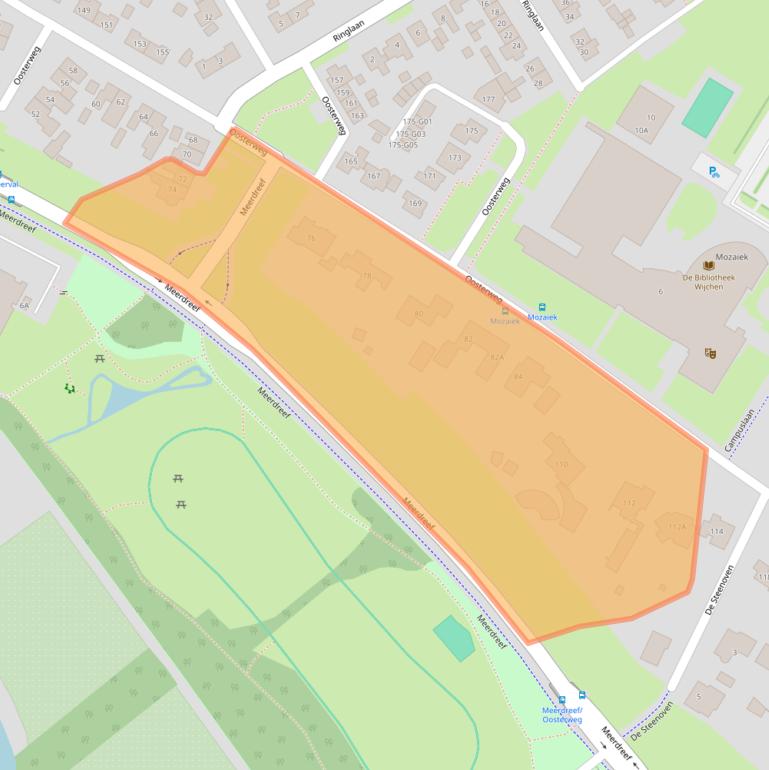 Kaart van postcodegebied 6602HG.